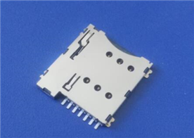 Micro-SIM Socket 6+1P H1.35